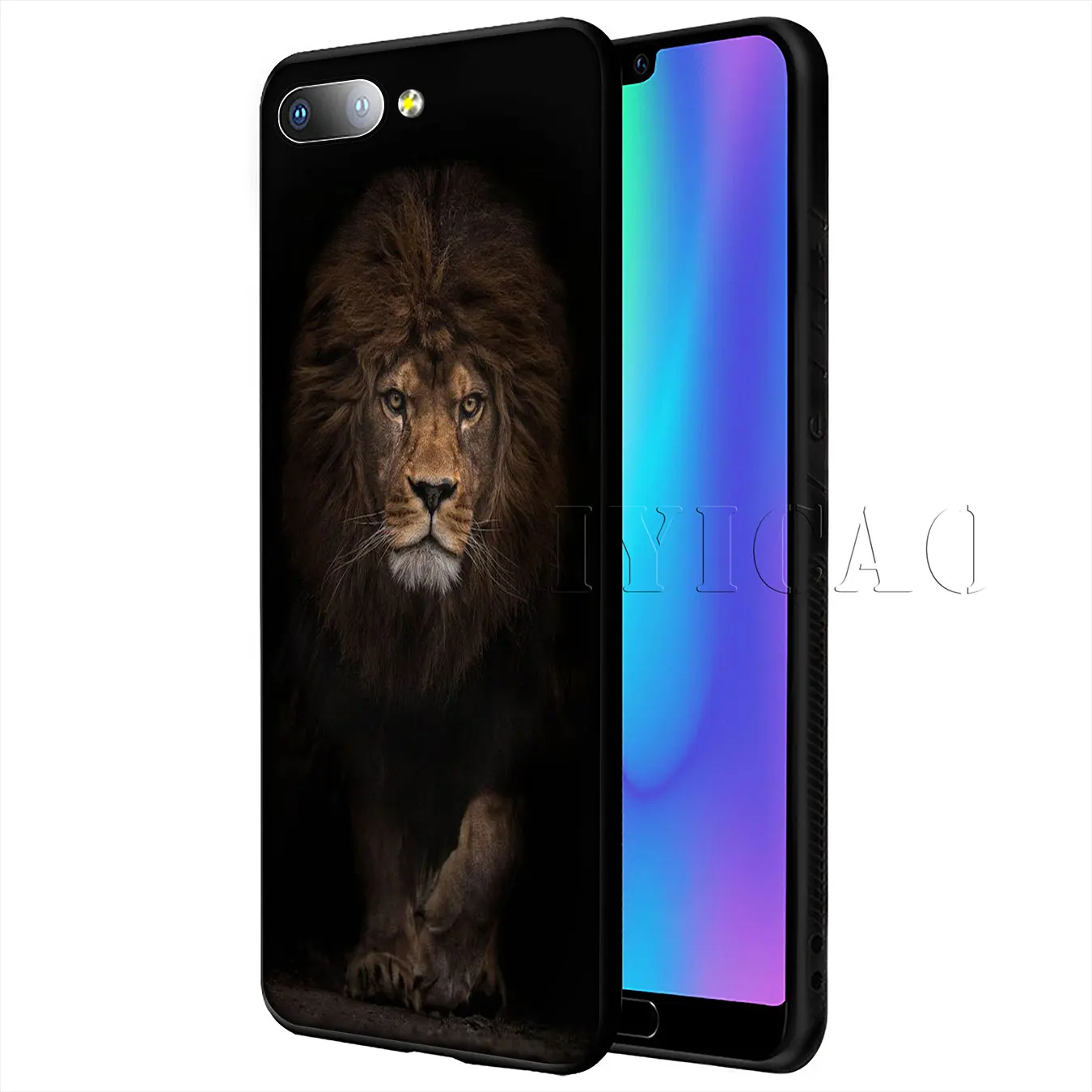 Мягкий чехол IYICAO для Huawei P20 Pro P10 P8 P9 P30 Lite Mini 2017 P Smart 2019|Бамперы| |