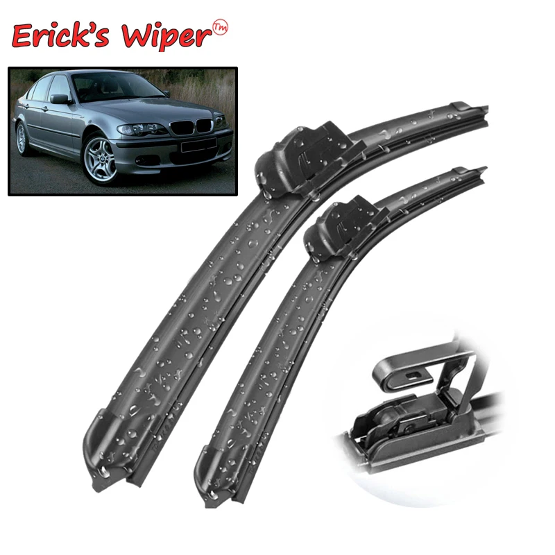 

Erick's Wiper LHD Front Wiper Blades For BMW 3 Series M3 E46 1998 - 2006 Windshield Windscreen Window Car Rain Brushes 22"+20"