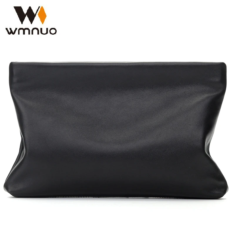 Сумка конверт Wmnuo Мужская из натуральной овчины|genuine leather men bag|leather man bagsbag business |