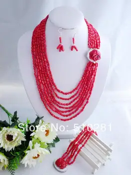 

Fashion Party Wedding Coral Jewelry set LK-814