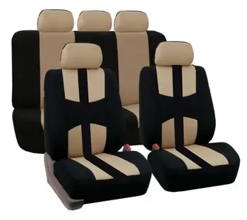 

Car Seat Protector Four Seasons Universal Full Set Car Seat Cover Blue