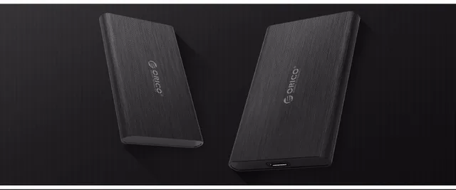 ORICO 2,5 USB 3,0 SATA HDD Box HDD dysk twardy zewnętrzna obudowa HDD czarna koperta -