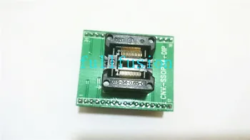 

SSOP34-DIP Programming Adapter OTS-28(34)-0.65-01 Enplas IC Test Socket SSOP28P 0.65mm Pitch IC body size 5.3mm Burn in Socket