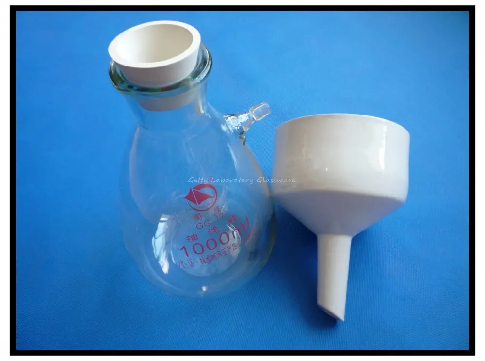 1000ml Buchner Funnel Apparatus, Filteration Funnel Kit used for Vacuum