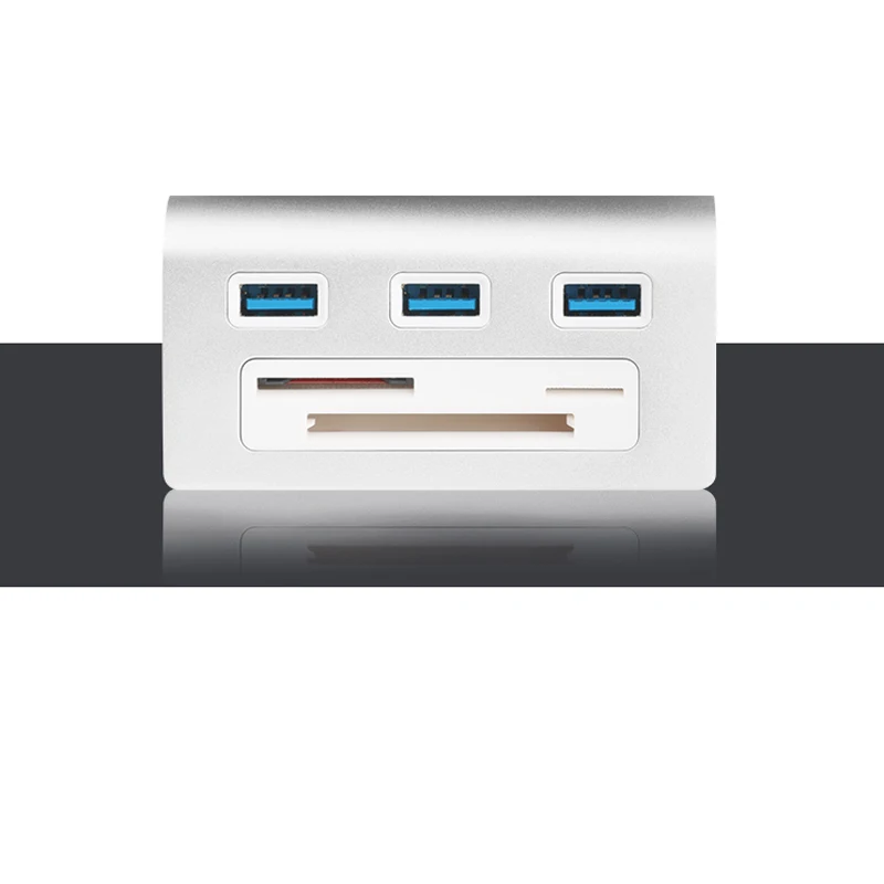 Usb концентратор с 3 портами и слотами для SD/Micro SD/CF/TF карт Новое поступление|powered usb