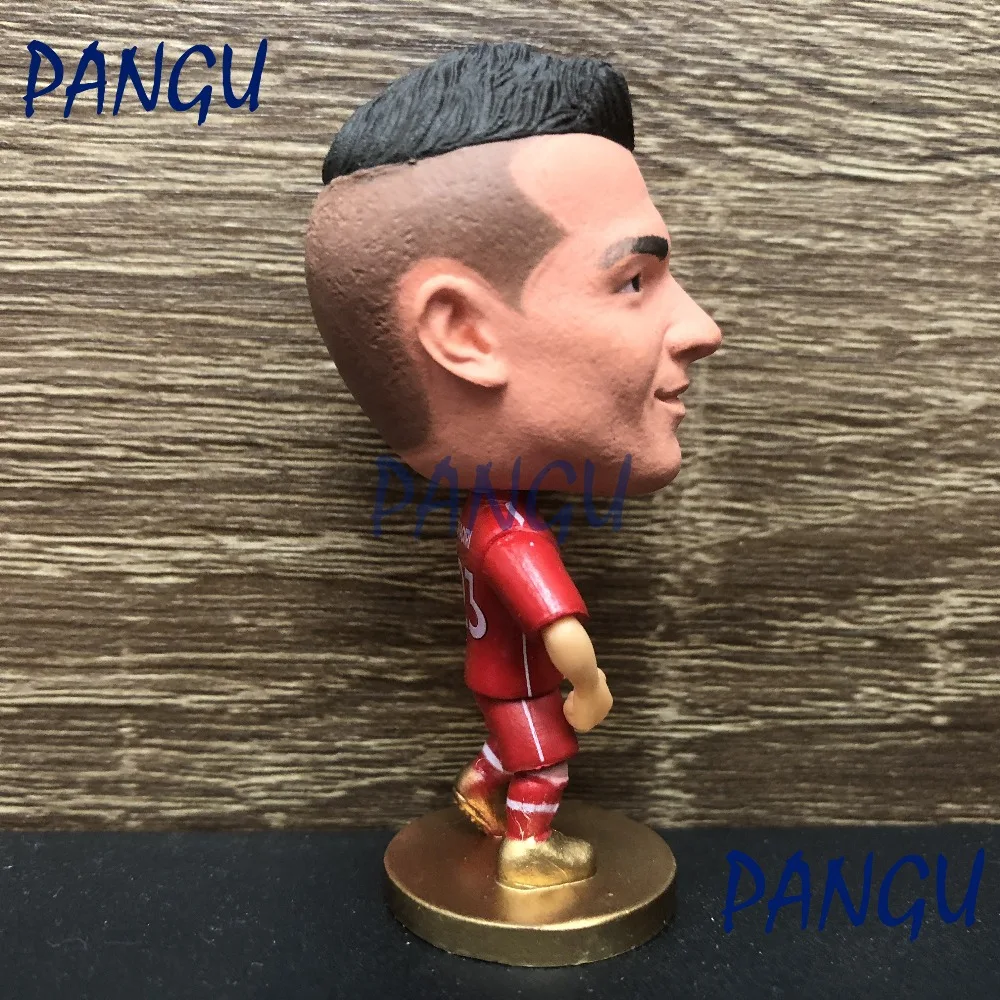 Soccerwe dolls figurine Sports stars Shaqiri #23 2018-2019 Movable joints resin model toy action figure collectible gift