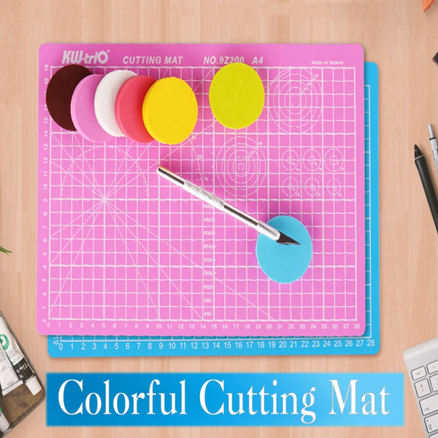 Buy Colorful A4 Self Healing Cutting Mat with grid A4