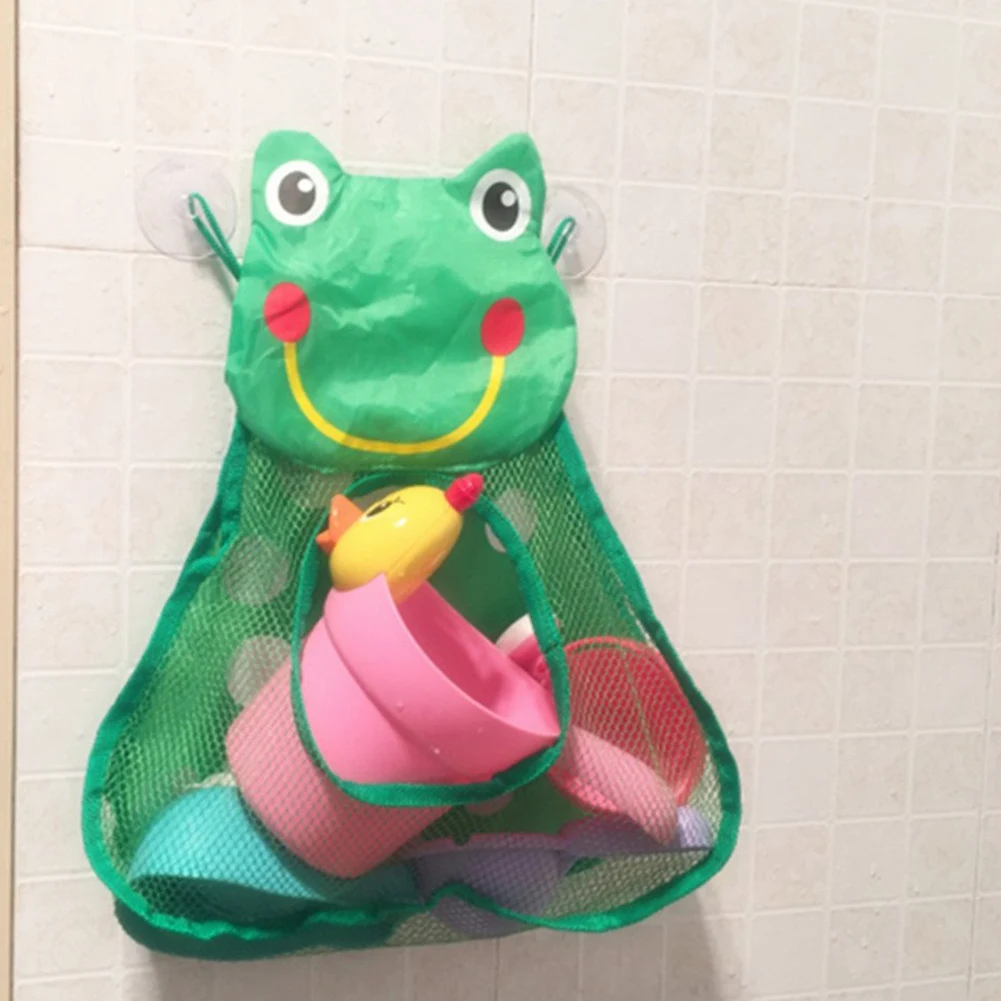 Bath Toy Organizers,Kids Toy Storage Caddy,Bathtub Toy Storage Bags For Baby Toddlers,Bathroom Toy Net Bag With 3 Str