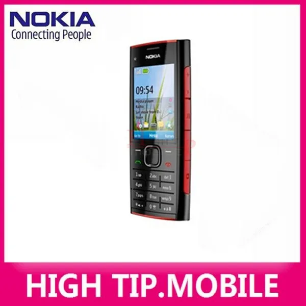 Оригинальный разблокирована Nokia X2 00 мобильный телефон 5.0MP Восстановленное камера