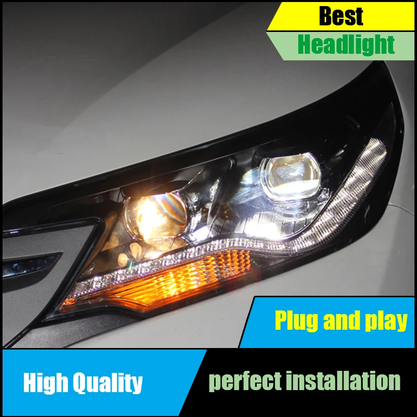Car Styling For Honda CR V CRV headlights Assembly 2012 2013 2014 LED