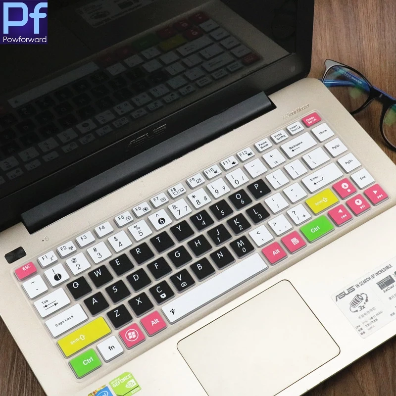 14 дюймовая Защитная крышка для клавиатуры ноутбука Asus A401L F441U A441UV X441N R454LA455L K455L a455l