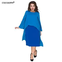 COCOEPPS, плюс размер s, женская одежда, клетчатое зимнее платье, 5XL, 6XL, платья, большой размер, для офиса, для работы, Элегантное Длинное Платье