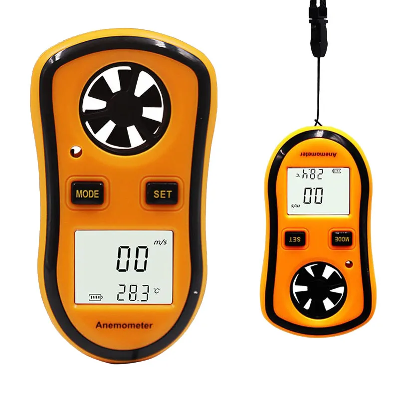 Buy 30m/s Portable Anemometer Anemometro Thermometer