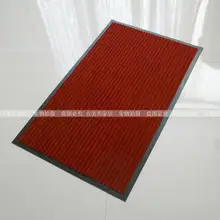 Полосатый комбинированный ковер, нескользящий ПВХ коврик, коврик 80 120 ковер
