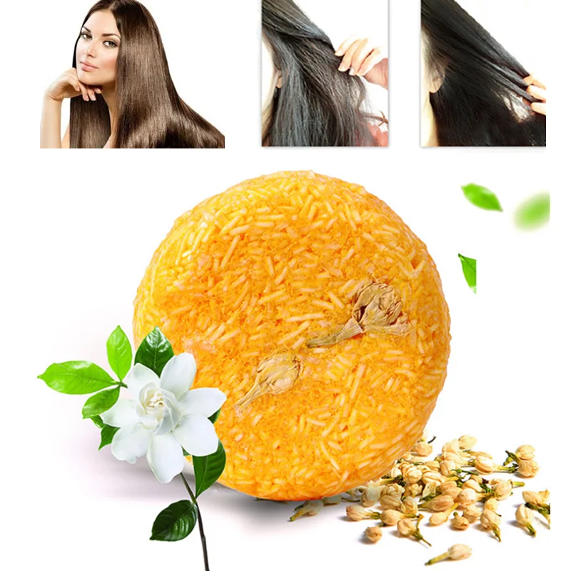 

1pcs Hair Shampoo Soap Anti-Dandruff Moisturizing Hair Soap Makeup Fragrance Smooth Maquiagem Diagnostic-tool Without Silicone