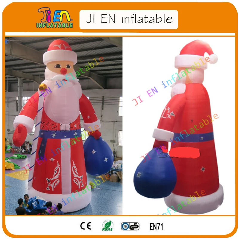 

6m/ 8m High inflatable christmas Santa Claus decoration inflatable Santa Claus decoration inflatable father christmas