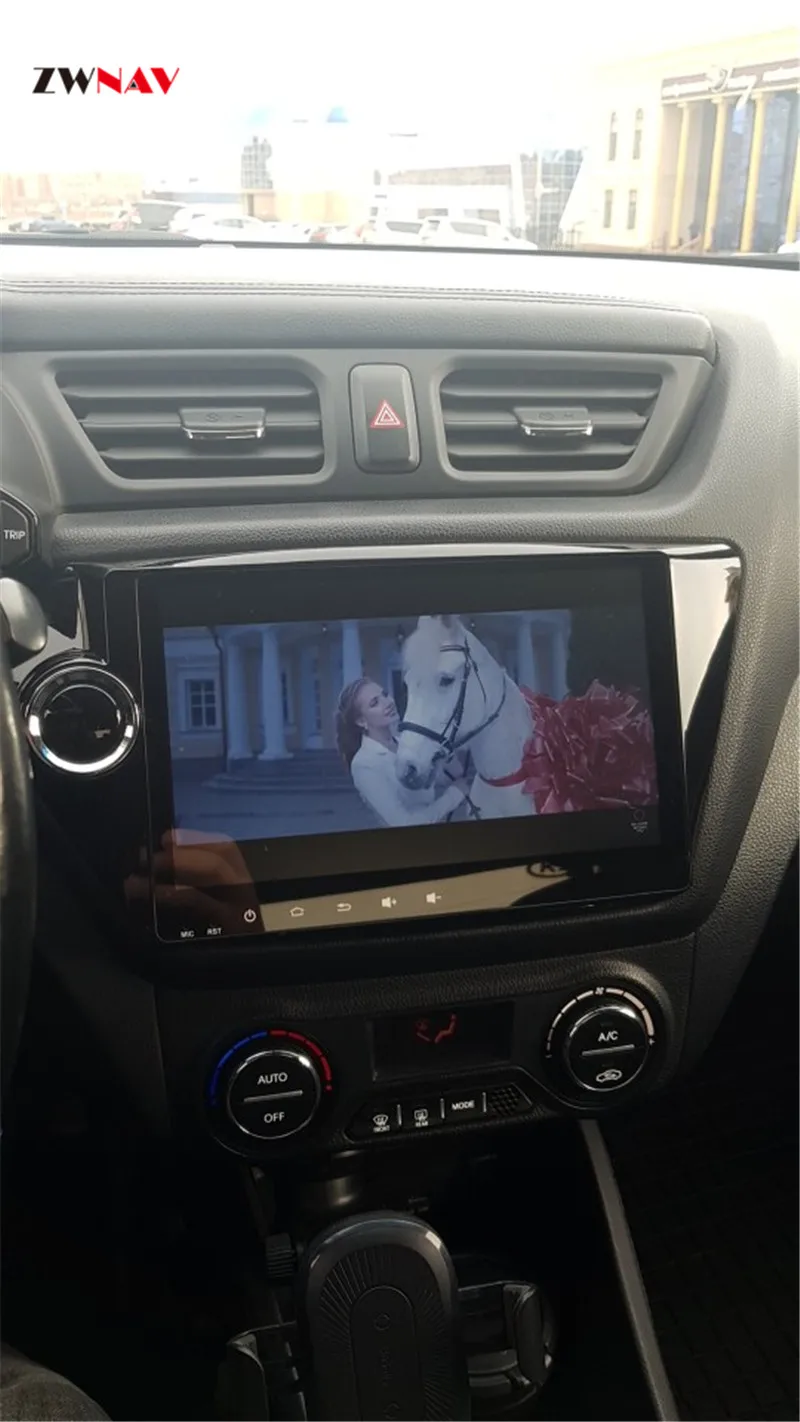 Discount 2 Din Android 9.0 4+32GB IPS Screen Car DVD Player GPS Navigation For Kia K2 RIO 2010-2017 Car Radio Multimedia Headunit 1