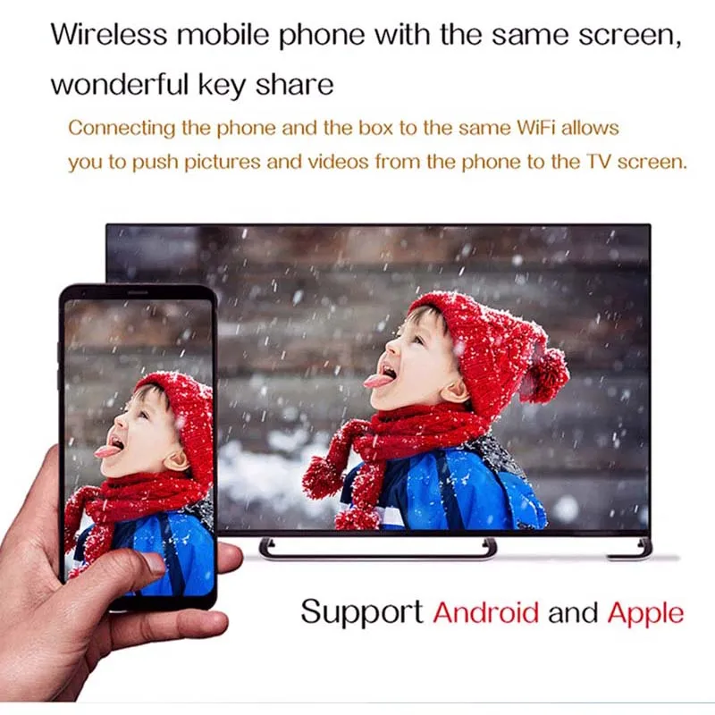  Android 9.0 TV Box H96 MAX Plus 4GB Ram 32GB 64GB Rom Rockchip RK3328 4K USB3.0 Bluetooth 2.4G 5G W