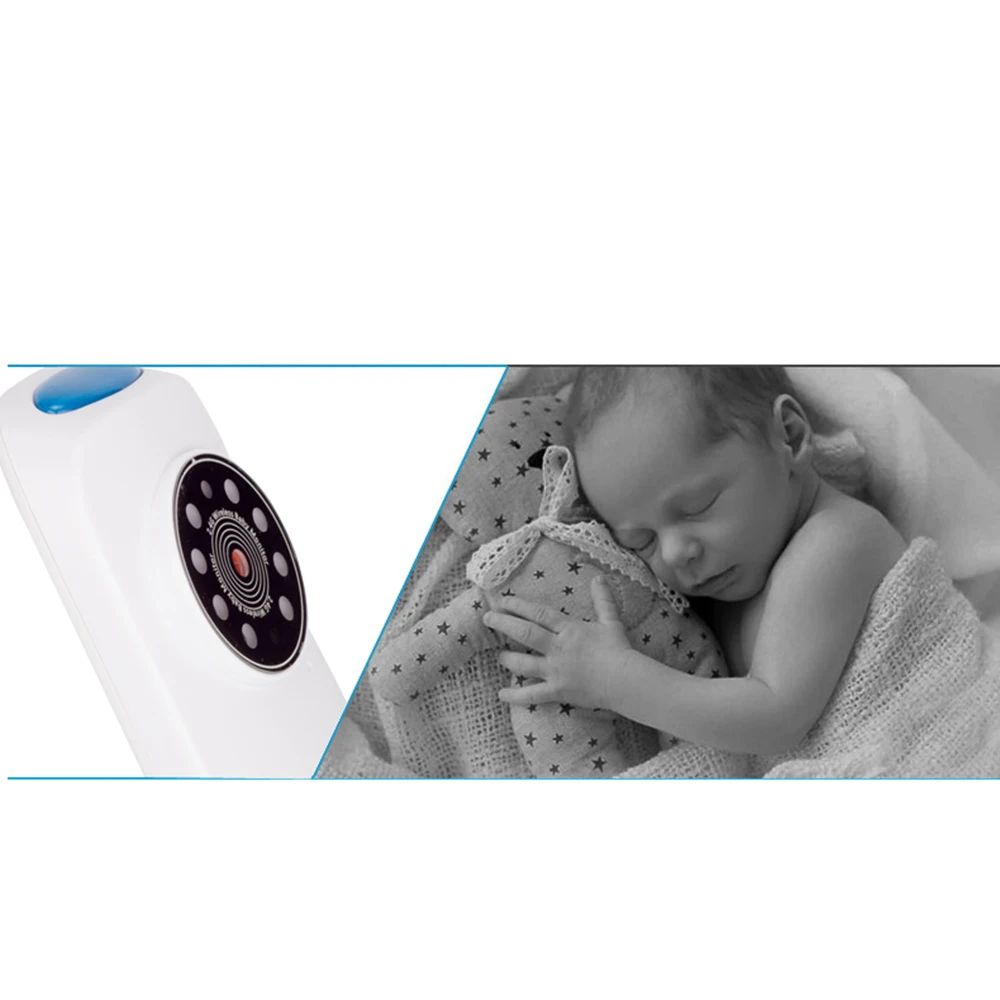CYSINCOS беспроводной 2,4 дюймов цифровой ЖК-монитор для младенца камера ночного видения Аудио Видео 9 языков высокое качество детский монитор