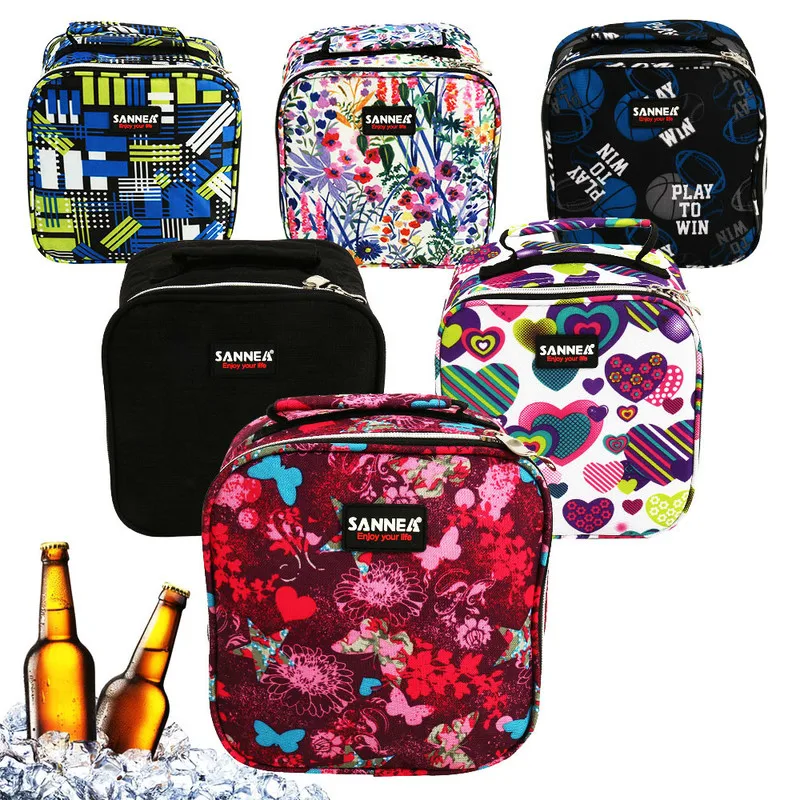 

Portable Insulated Oxford Lunch Bag for Kids Multifunction Thermal Food Picnic Storage Bags Eco-Friendly Kitchen Organization