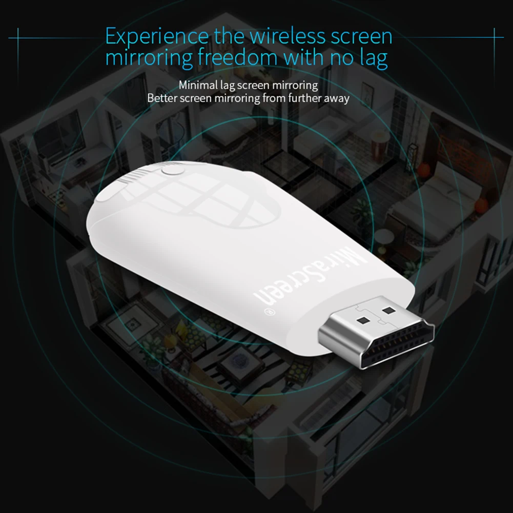 Mirascreen K4 Stick ТВ Поддержка 1080 P HD беспроводной wifi-ключ дисплей miracast Airplay DLNA для Android IOS Настольный ПК телефон