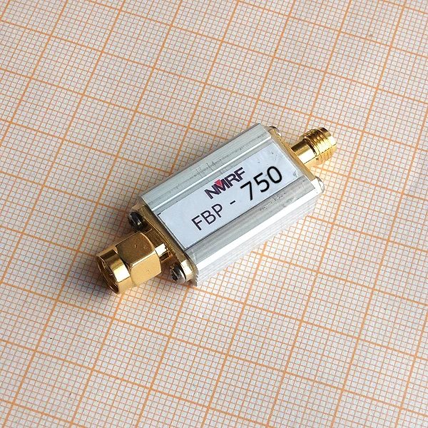 

750 (720~790) MHz bandpass filter, ultra small volume, SMA interface