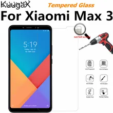 Tempered Glass For Original Xiaomi Mi Max 3 6GB RAM 128GB ROM max3 9H smart phone Screen Protector Film on Toughened display
