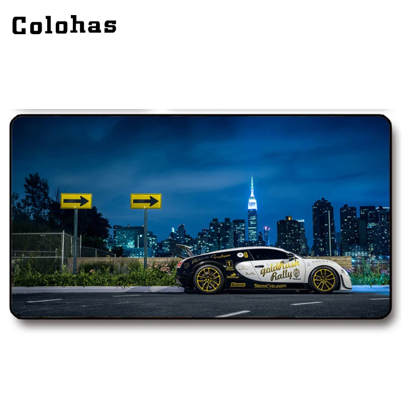 

Large Size Laptop Mouse Pad for Macbook Air Pro Rubber Cloth Locking Edge Non-slip Mice Pad Fashion Sports Car Gamer Mouse Mat