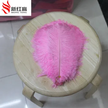 

New 50 PCS high quality natural powder ostrich feathers 25 to 30 centimeters 10 to 12 inches decorative feather