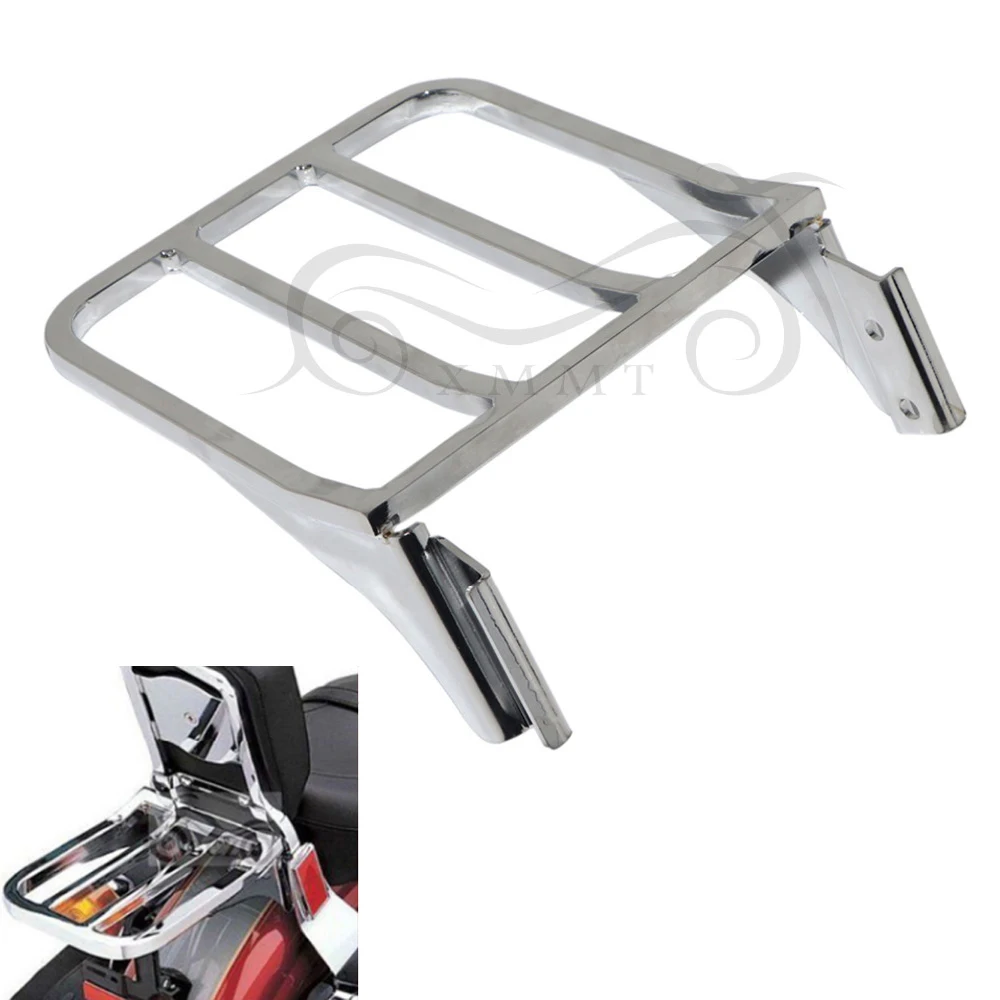 Багажная стойка для мотоцикла Sissy Bar Harley Sportster XL 04 17 Dyna 06 Softail 84 05 FLST FLSTC FLSTSC черный