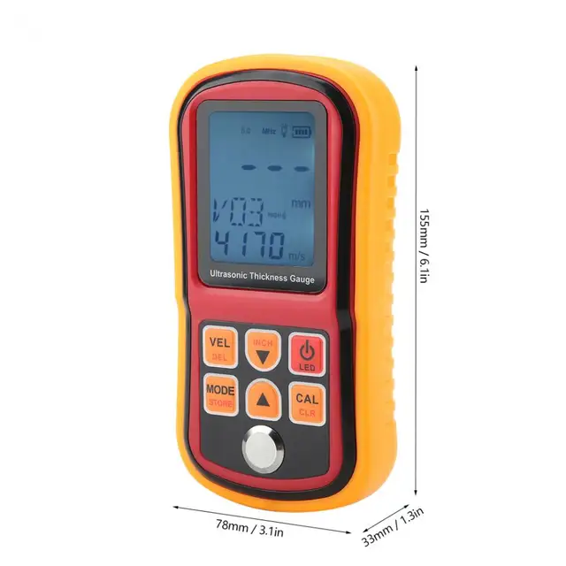 GM130 profesjonalny przyrząd do pomiaru grubości metalu cyfrowy ultradźwiękowy miernik grubości 1-300mm grubości stali tanie i dobre opinie VBESTLIFE Ultrasonic Thickness Gauge Digital Ultrasonic Thickness Gauge Thickness Gauge Tester Digital Thickness Tester GM130 profesjonalny przyrząd do pomiaru grubości metalu cyfrowy ultradźwiękowy miernik grubości 1-300mm grubości stali tanie i dobre opinie VBESTLIFE Ultrasonic Thickness Gauge Digital Ultrasonic Thickness Gauge Thickness Gauge Tester Digital Thickness Tester