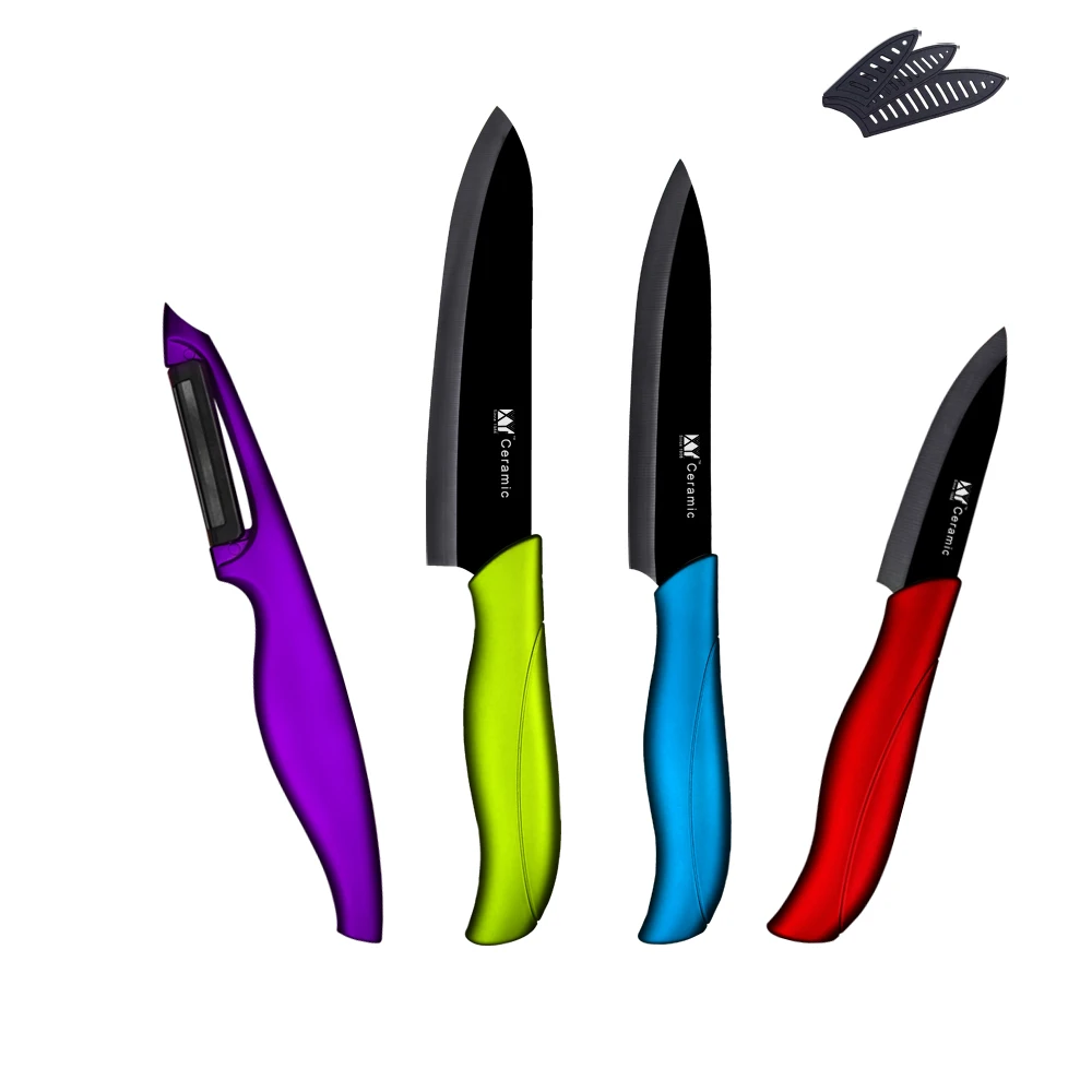 Get Ceramic Chef Knife Set Aliexpress Alibaba High End Kitchen Knives 3 Fruit 5 Slicing 6 Chef Knife Ler