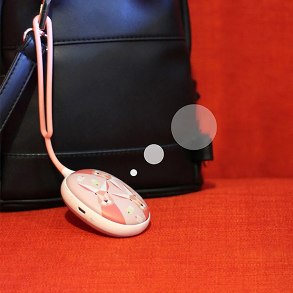Портативная карманная грелка для рук, мини USB, перезаряжаемая, компактная, макарон, животные, вечерние грелки для рук со светодиодными лампами