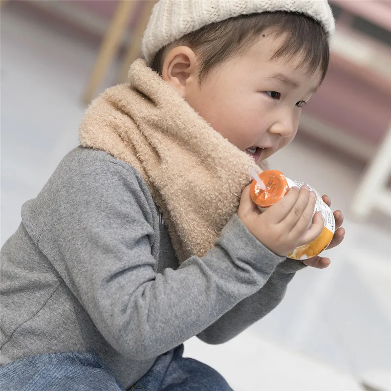  Warm Children banda Winter Scarf Kid Boy Girl Neck Collars women's scarves handkerchief hijab scarf 40MA0424
