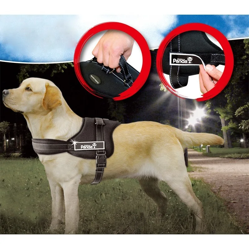 Dog Harness Collar for Dogs High Quality Harness Soft Retractable Pet