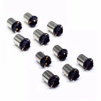 

PA LED 10PCS X T10 Wedge Bau15s 1156 Bulb Socket Adaptor Replacement Connector