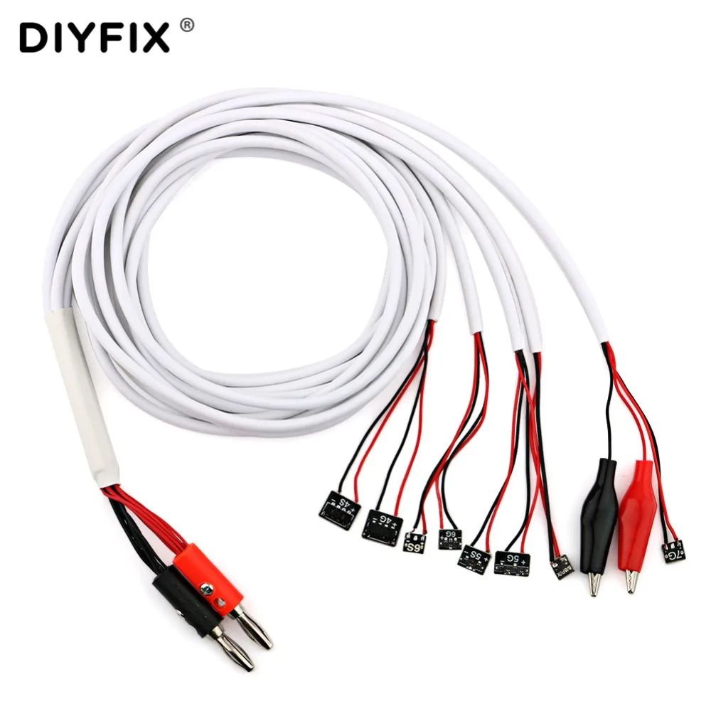 Ремонтный кабель DIYFIX для iPhone XS/Max/XR/8/8P/7/7P/6/6S/6SP/Φ/5/Φ/4 инструмент с зажимом типа