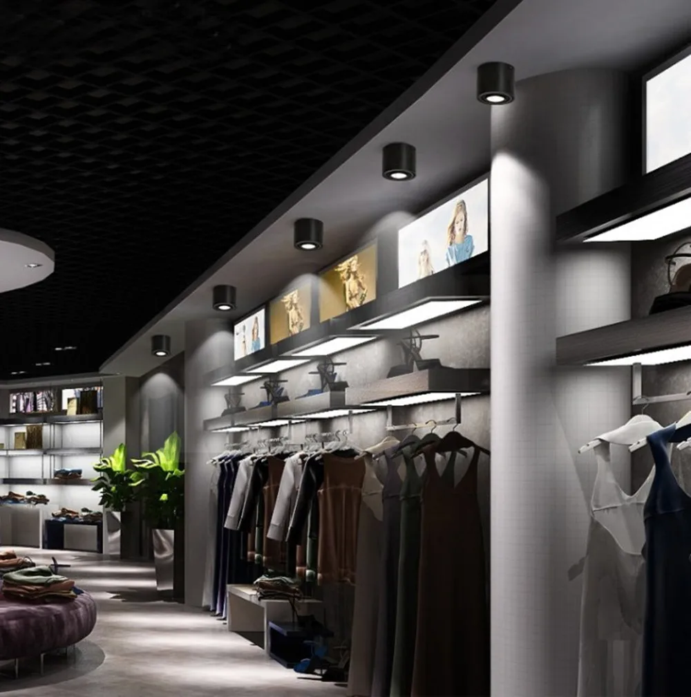 surface&nbsp; downlight black