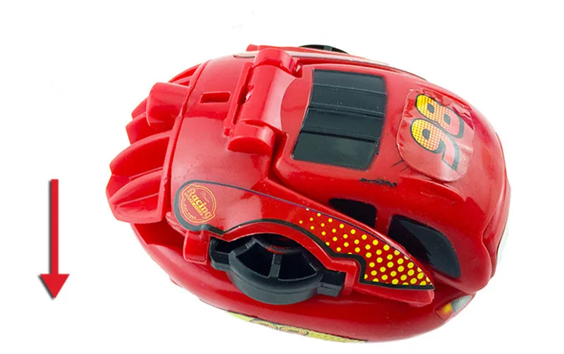 1 шт. disney Pixar Cars 2 3 Lightning McQueen экзотический детский гоночный автомобиль мальчик Рождественский подарок модель автомобиля деформированная игрушка яйцо подарок