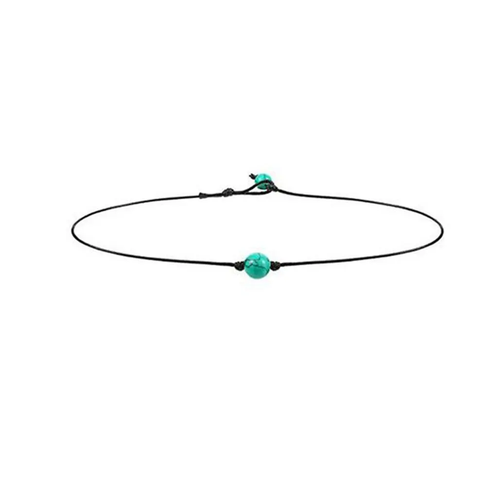 

Freshwater Pearl Short Necklace Women's Leather Jewelry Handmade Simple pearl leather rope shell necklace diy handmade collar