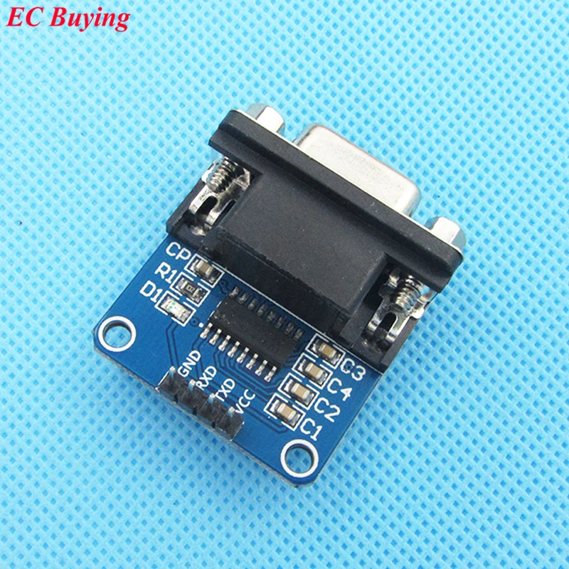 RS232 To TTL Converter Module MAX232CSE COM Serial Board Transfer Chip ...
