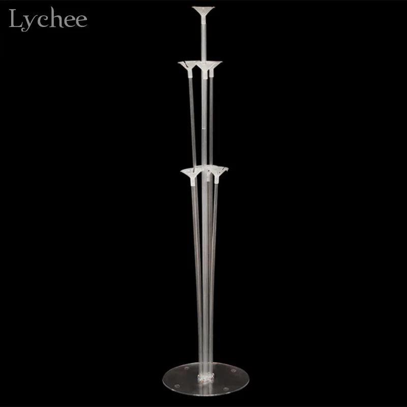 

Lychee Latex Balloon Stick Rods Plastic Balloon Holder Sticks Cup Wedding Party Decoration Accessories