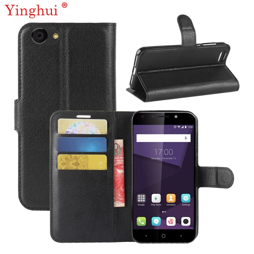 Кожаный чехол книжка для ZTE Blade A6 Lite Lite case for zte blade leather casecase