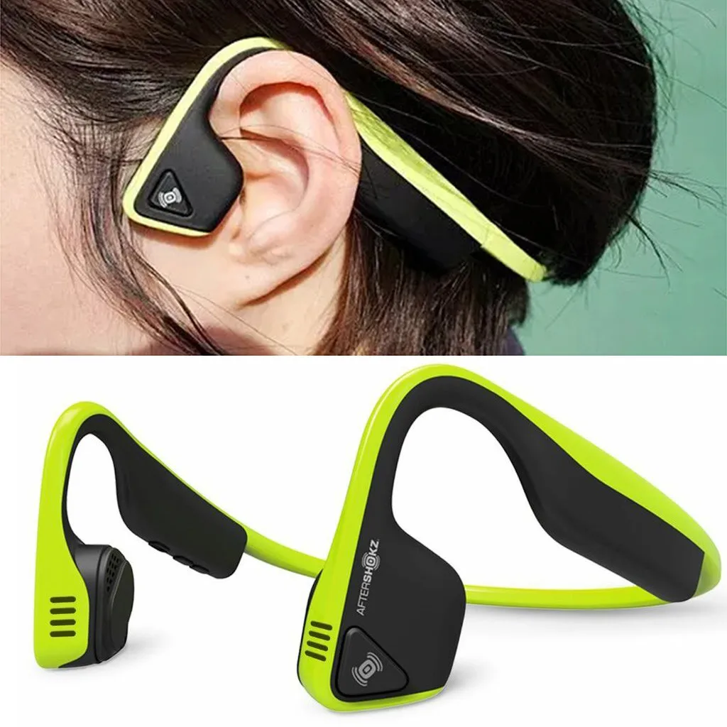 2019 Новый Aftershokz AS600 Trekz Титан воздуха под открытым небом ухо Беспроводной наушники с технологией костной проводимости Беспроводной