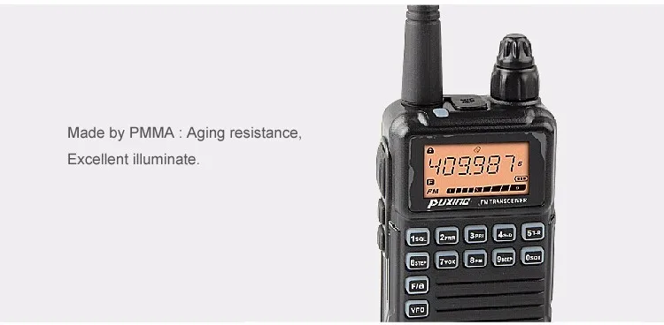 PuXing PX-2R портативная рация 2 Вт 128CH UHF 400-470 МГц двухстороннее радио портативный приемопередатчик портативная рация