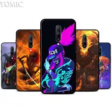 League of Legends Silicone Case for Oneplus 7 7Pro 5T 6 6T Black Soft Case for Oneplus 7 7 Pro TPU Phone Cover
