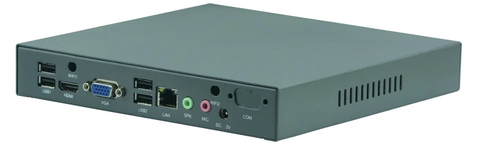Бесплатная доставка Partaker M50 безвентиляторный или вентилятор мини ПК intel celeron j1800 компьютер