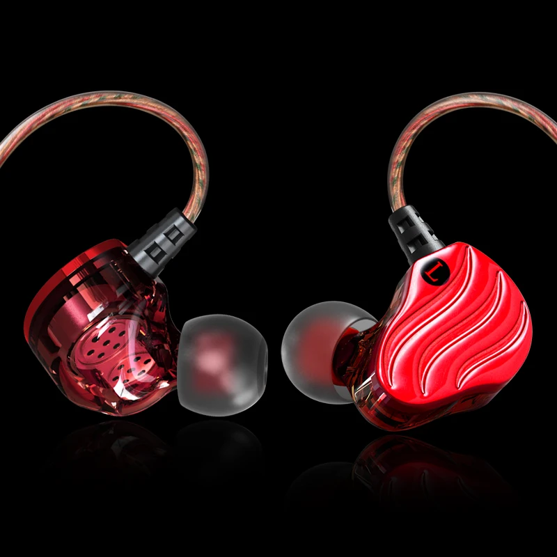 Earphones Newest Running Sport Earphone Headset Earbud Double Unit Drive In Ear Bass Subwoofer HIFI DJ Monito | Электроника