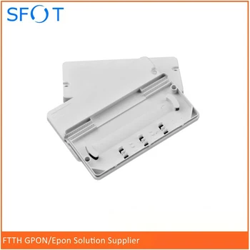 

10pcs Drop cable protection box Optical fiber Protection box heat shrink tubing to protect fiber splice tray 2 into 2 out