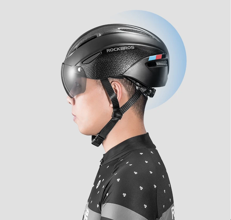 ROCKBROS велосипедный шлем для мужчин EPS интегрально-Формованный дышащий велосипедный шлем женские очки линзы Аэро MTB дорожный велосипед защитный шлем